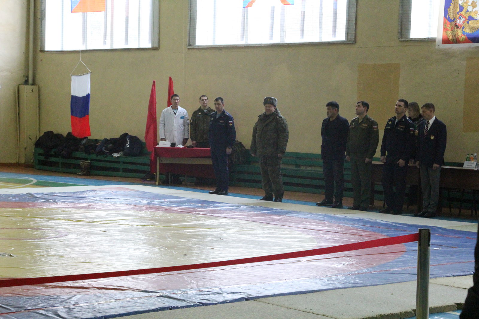 На базе УСК ЦСКА под Улан-Удэ проходит открытый чемпионат в/ч 32364 по  армейскому рукопашному бою