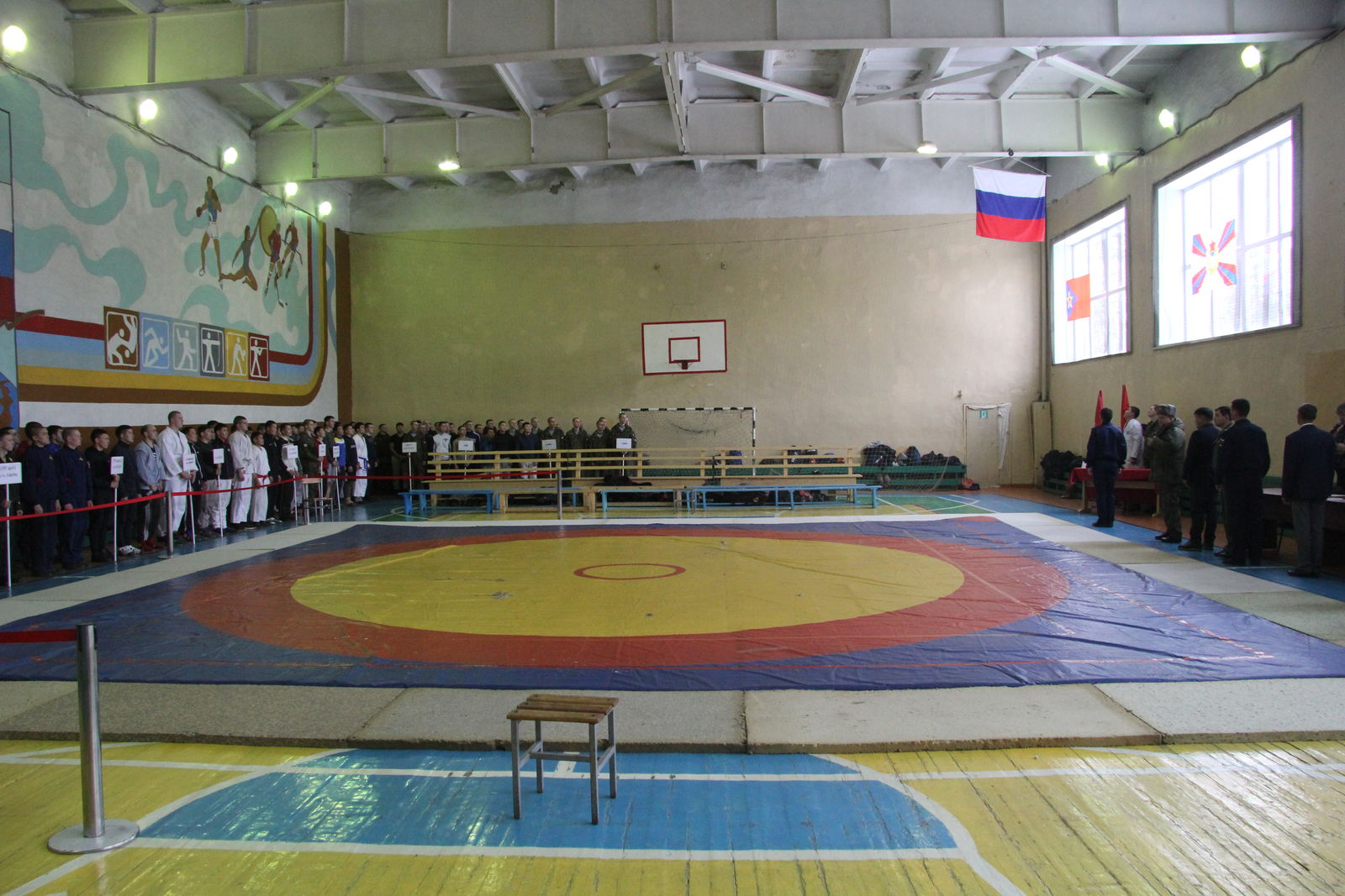 На базе УСК ЦСКА под Улан-Удэ проходит открытый чемпионат в/ч 32364 по  армейскому рукопашному бою