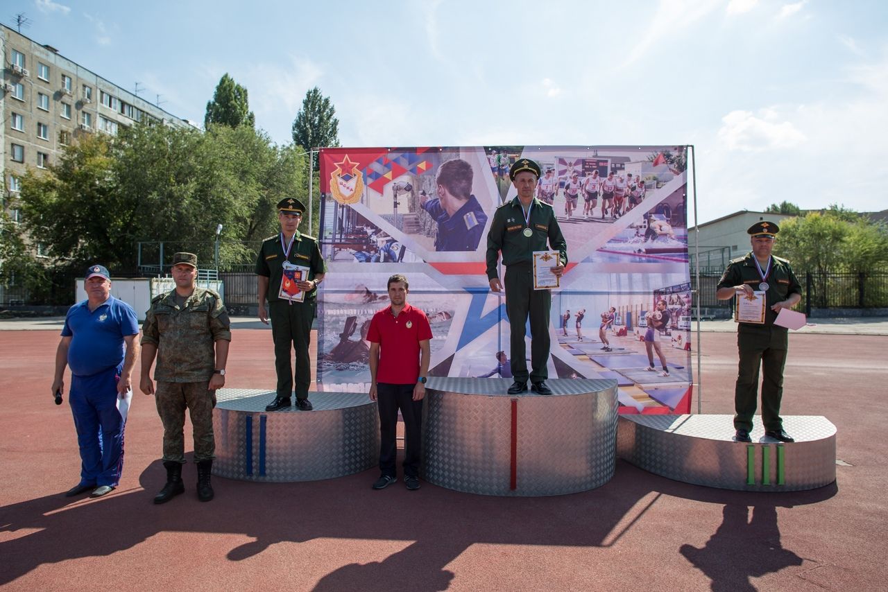 Команда 14 армии ВВС и ПВО – победитель чемпионата Центрального военного  округа по офицерскому троеборью в Самаре