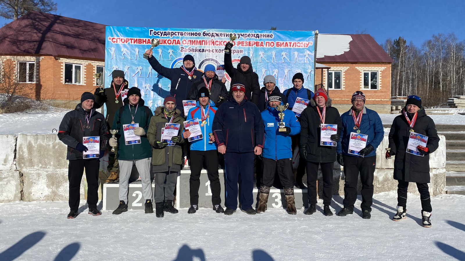 На базе СЦ (г. Чита) филиала ЦСКА/Хабаровск прошел чемпионат объединения по  зимнему офицерскому многоборью