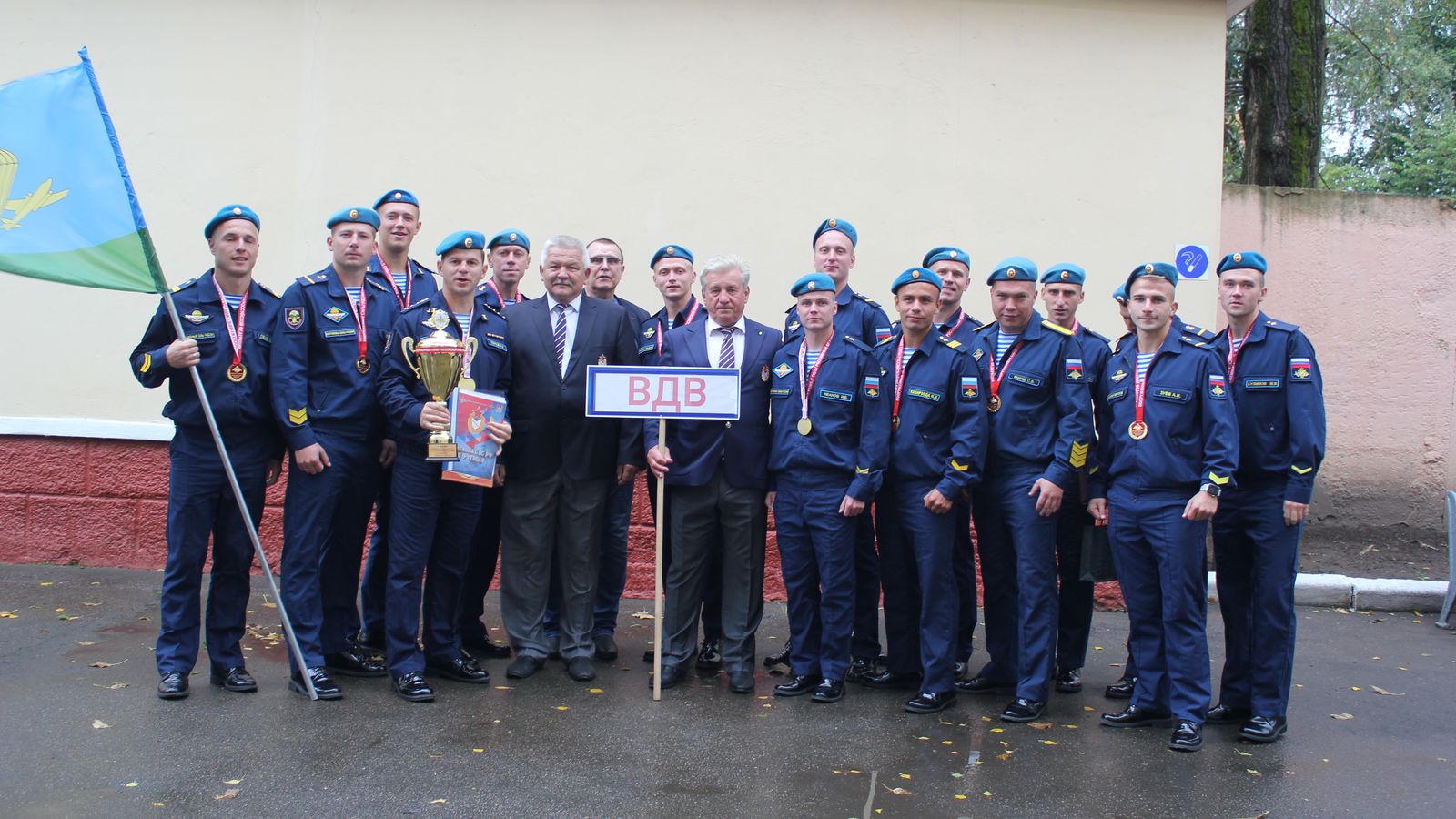 Команда Воздушно-десантных войск стала победителем чемпионата Вооружённых сил Российской Федерации по футболу