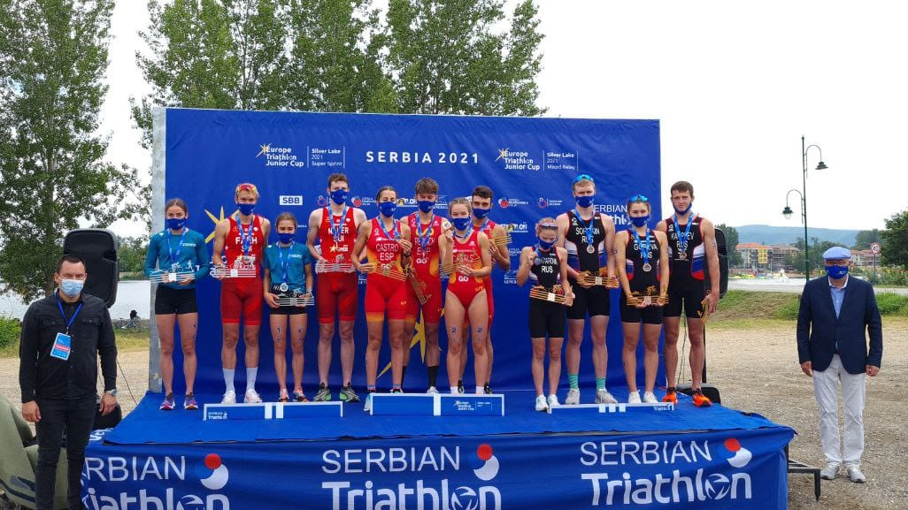 Бронзовым призером этапа Кубка Европы по триатлону стал рядовой спортивной роты ЦСКА г. Санкт-Петербург Павел Сорокин