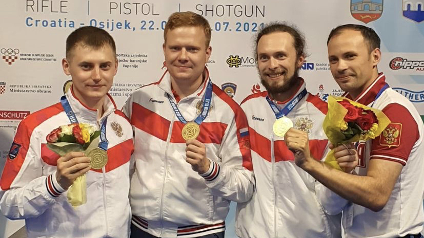 11 наград завоевали армейские стрелки на Кубке мира в Хорватии