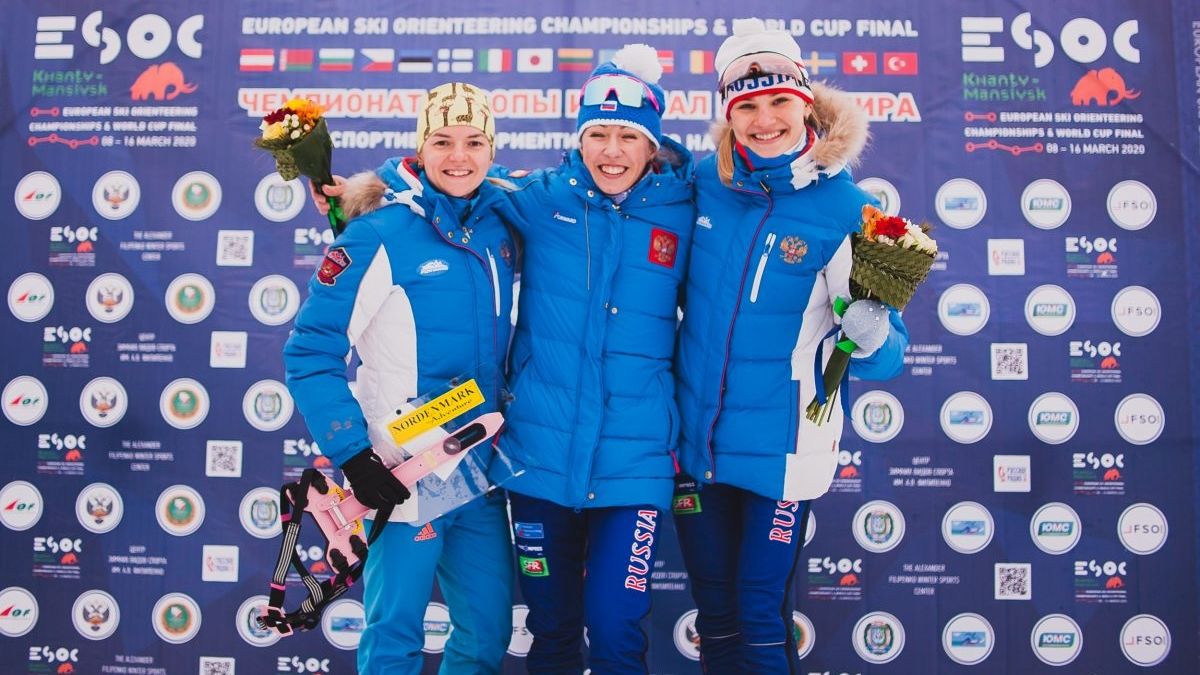 На чемпионате Европы и финале Кубка мира по спортивному ориентированию на лыжах армейские спортсменки Алена Трапезникова и Татьяна Оборина завоевали три медали