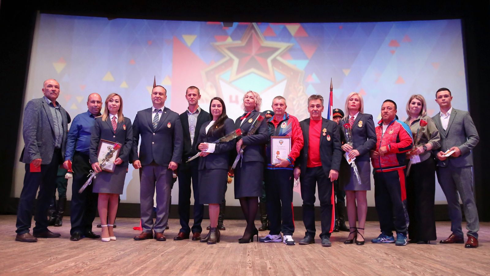 Торжественное мероприятие в честь Дня образования спортивного центра «ЦСКА-Хакасия»