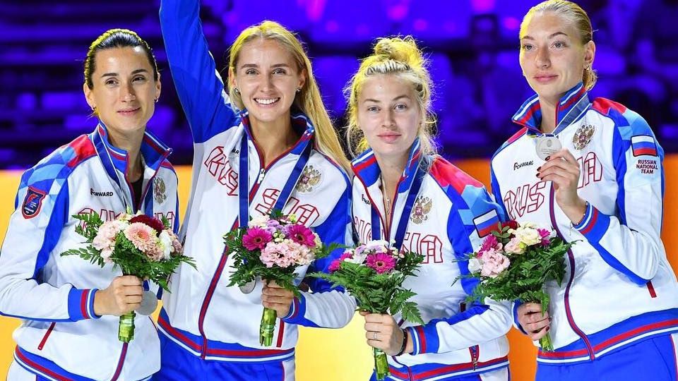 Шпажистка ЦСКА Татьяна Андрюшина – серебряный призер чемпионата мира по фехтованию в команде