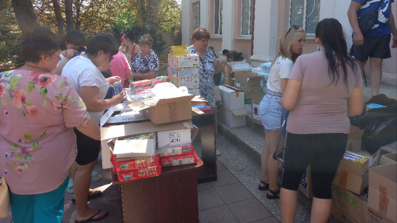 Гуманитарный груз собранный силами филиала ЦСКА (г. Севастополь) доставили в Херсонскую область