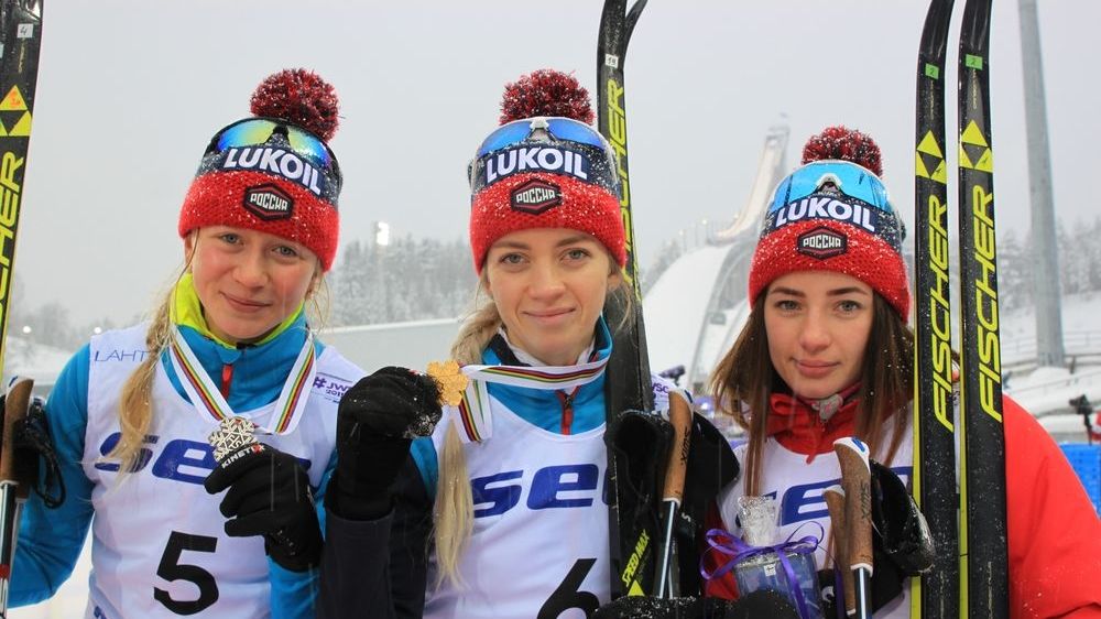Анна Жеребятьева стала победителем юниорского чемпионата мира по лыжным гонкам Лидия Дуркина - вторая