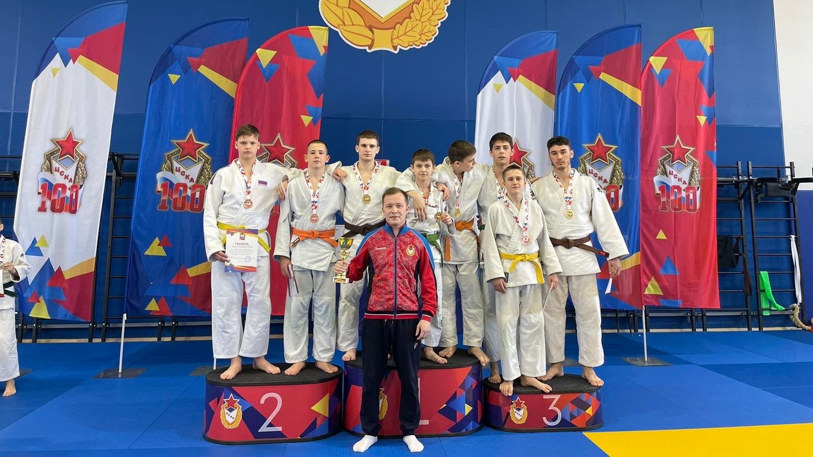 Дзюдоисты ЦСКА/Самара – победители и призеры открытого Кубка ЦСКА по дзюдо посвященного 100-летию образованию ЦСКА