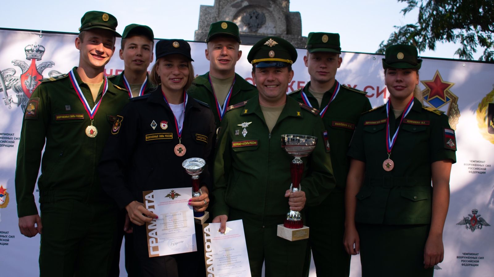 Спортсмены ЦСКА завоевали 5 из 6 индивидуальных наград на Чемпионате ВС РФ по международному военно-морскому пятиборью в Севастополе