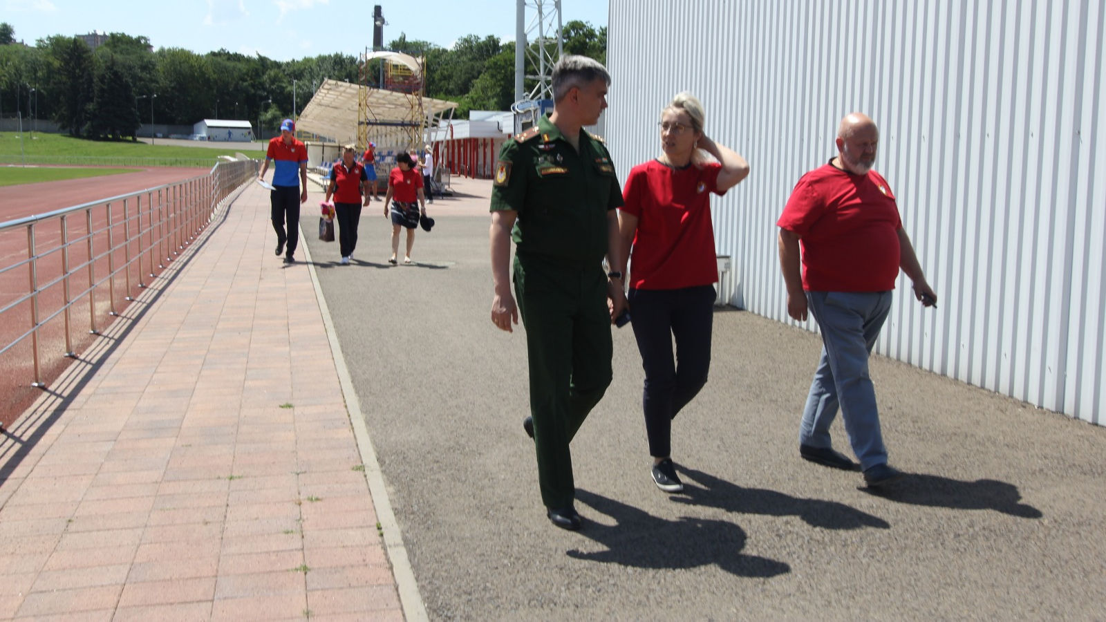 Начальник ЦСКА полковник Артём Громов  посетил спортивный центр ЦСКА (г. Краснодар)