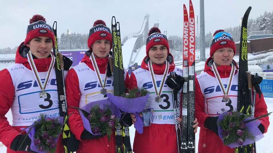 Армейские лыжники Александр Терентьев и Анна Грухвина – обладатели четырех наград молодежного чемпионата мира