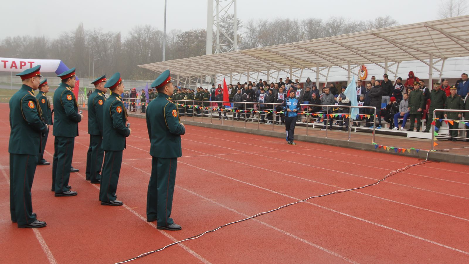 На стадионе СКА пройдут итоговые занятия по физподготовке военнослужащих Южного военного округа