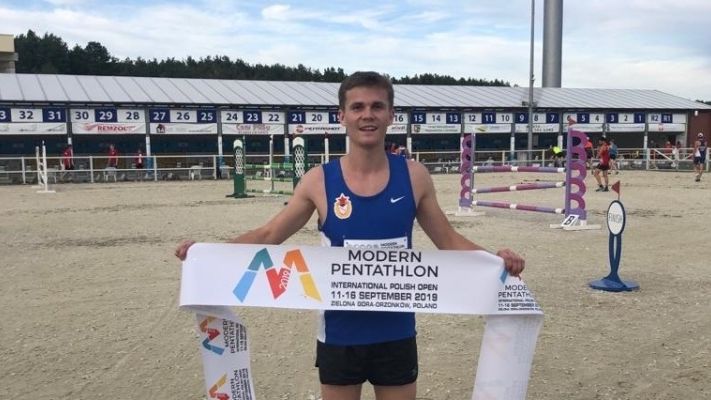 Армеец Илья Шугаров стал лучшим на Открытом чемпионате Польши по современному пятиборью