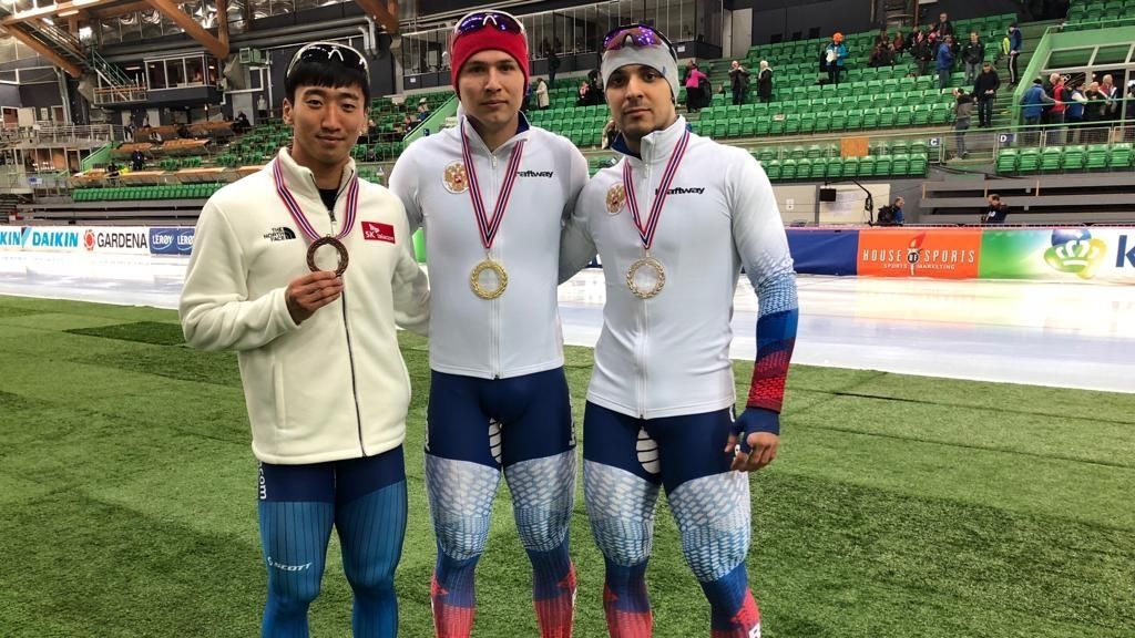 Пять наград армейских конькобежцев на этапе Кубка мира в Норвегии