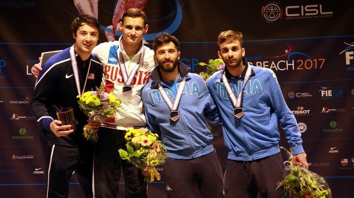 Рапирист ЦСКА Тимур Сафин — победитель этапа Гран-при в США