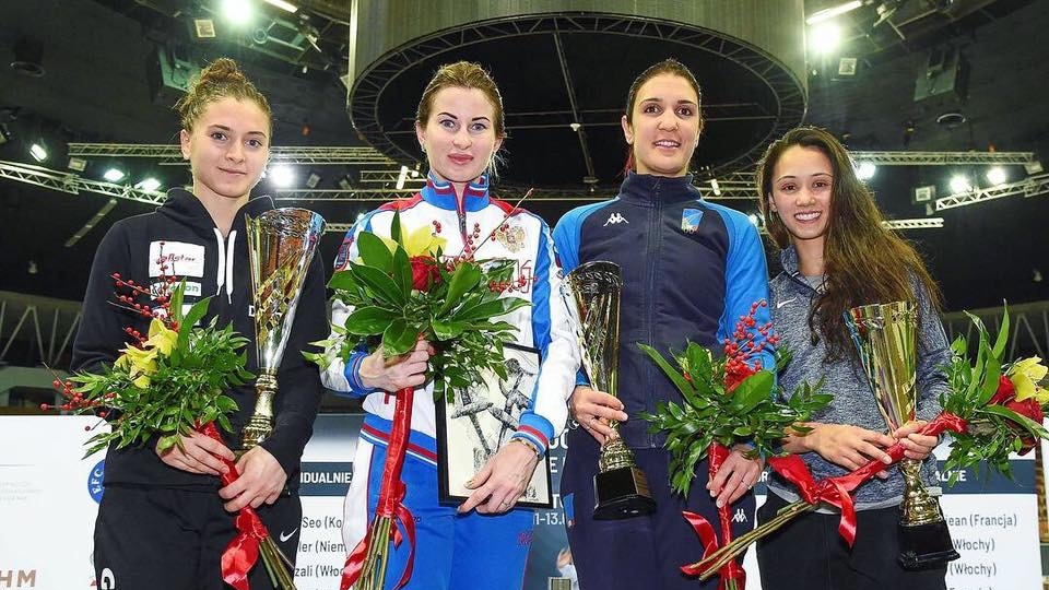 Армейская рапиристка Инна Дериглазова – победитель этапа Кубке мира в Польше