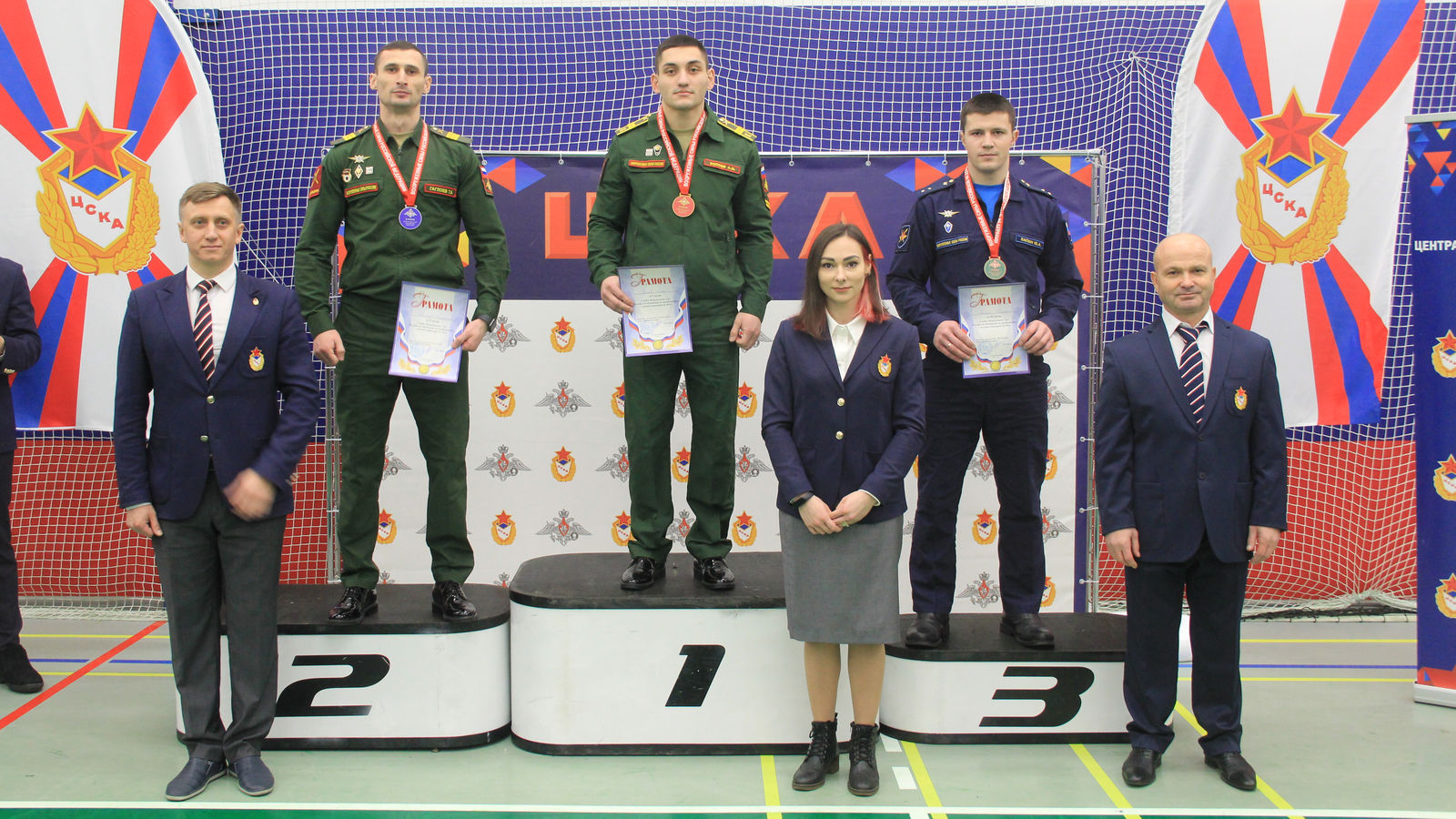 Команда Южного военного округа победитель Кубка ВС РФ по армрестлингу