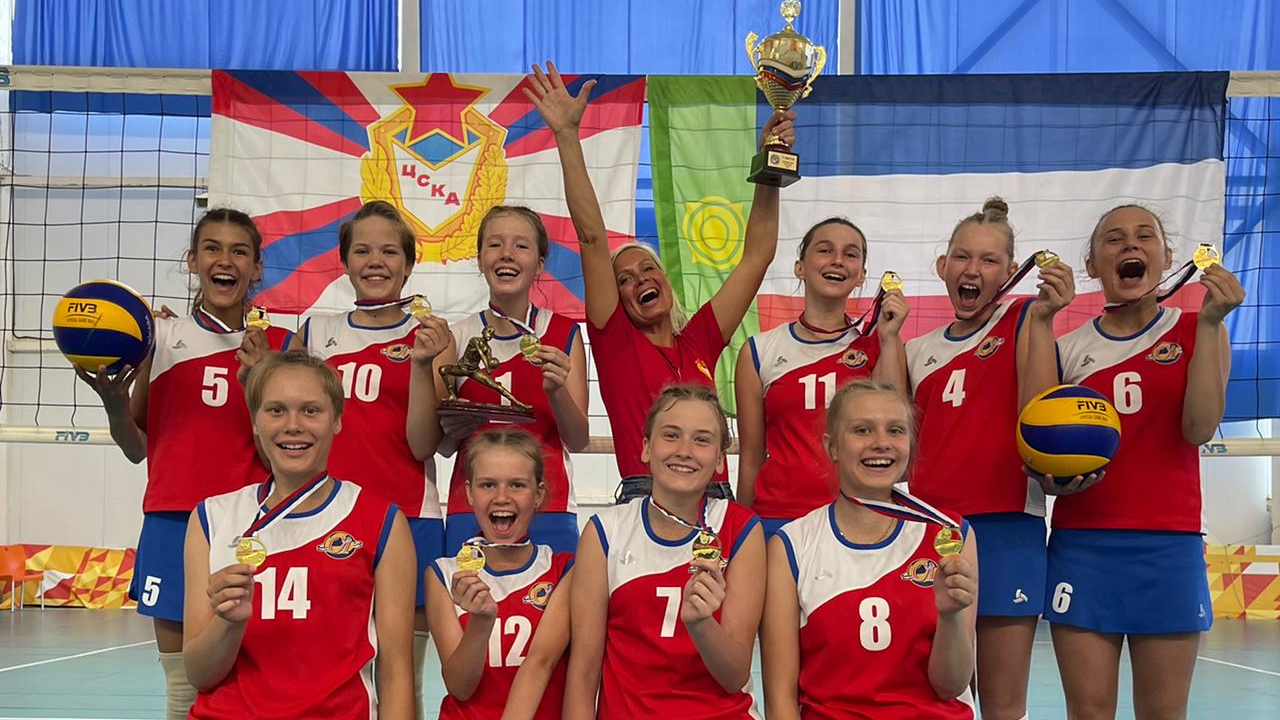 Хакасия – чемпион! Волейболистки спортшколы г. Абакан самарского филиала ЦСКА победили на Первенстве России