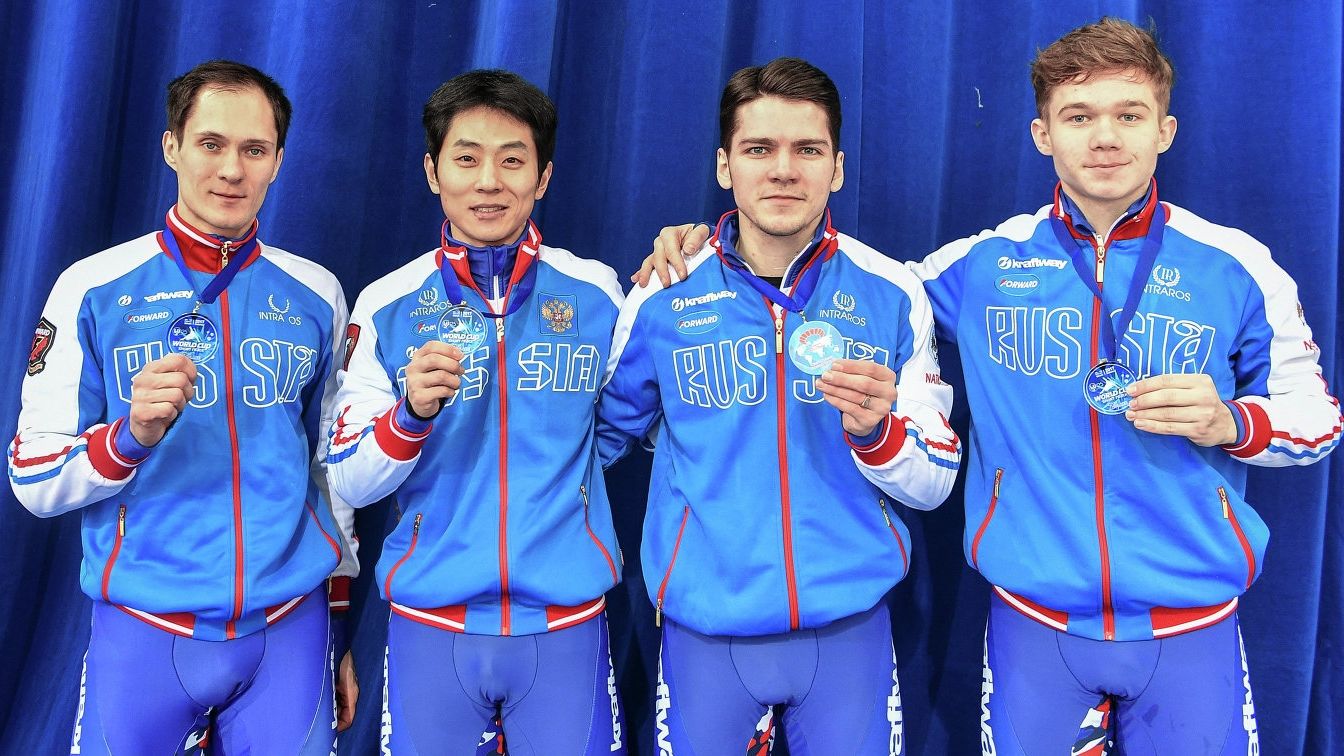 Армейцы Виктор Ан и Денис Айрапетян выиграли «серебро» этапа Кубка мира в эстафете