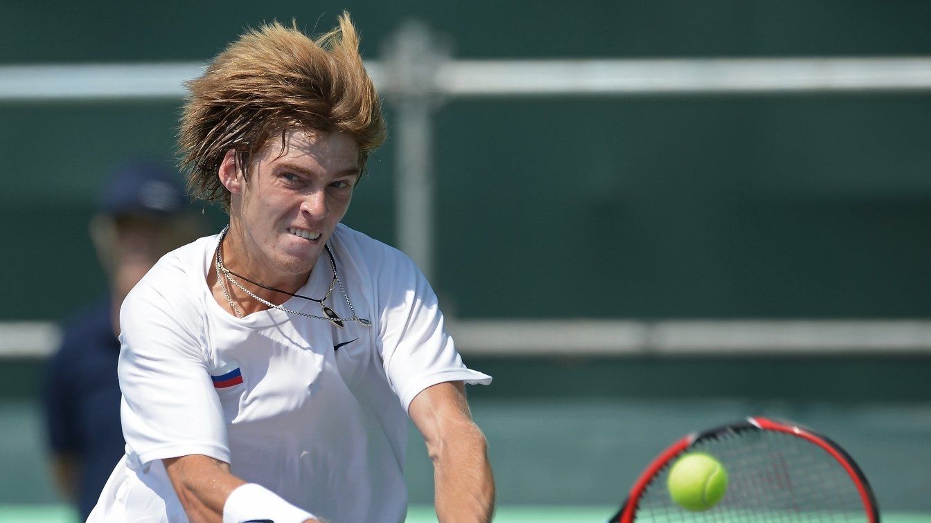 Армейский теннисист Андрей Рублев пробился во второй круг Australian Open
