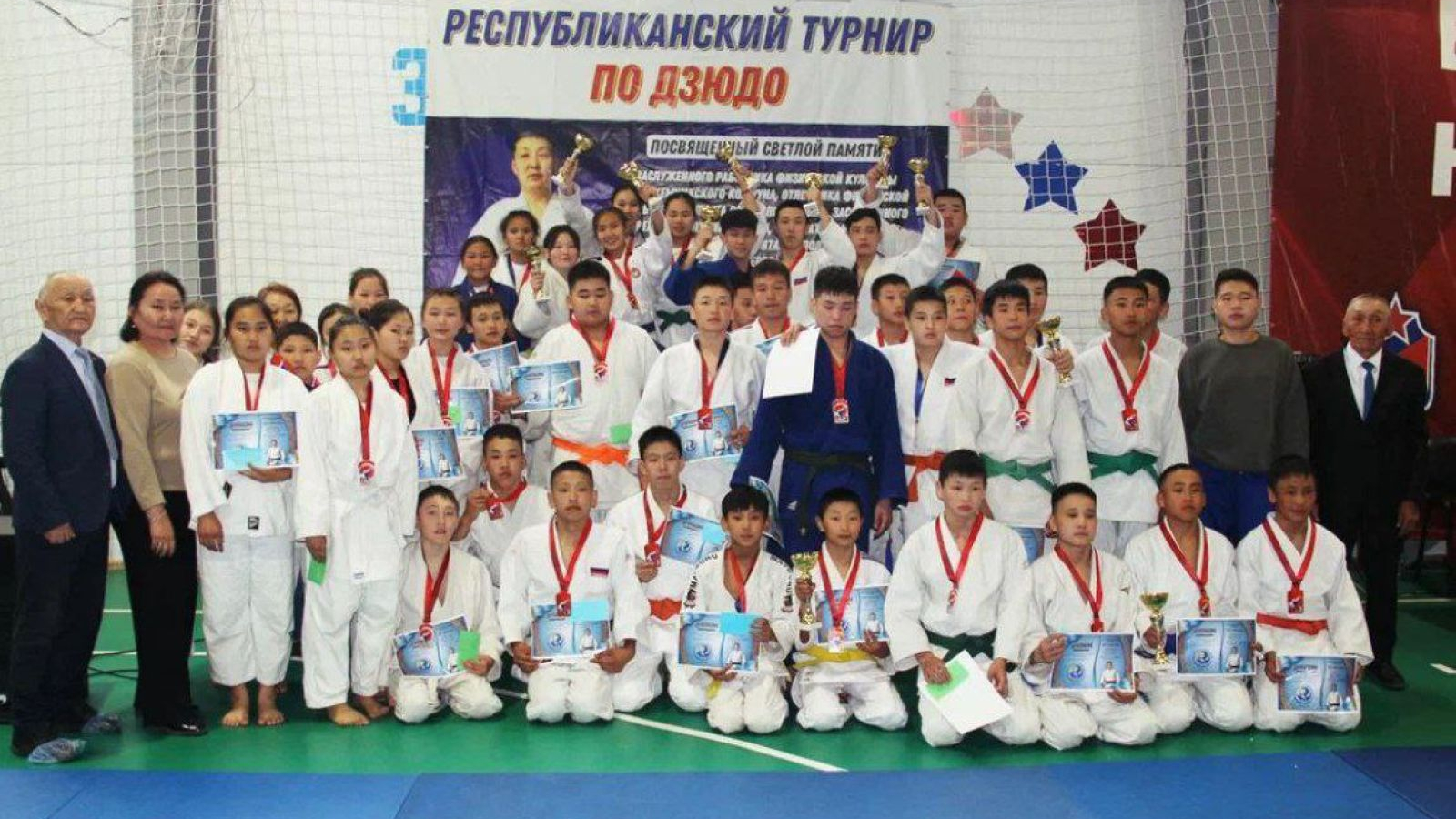 Дзюдоисты спортивной школы «ЦСКА-Тыва» заняли призовые места на республиканском турнире