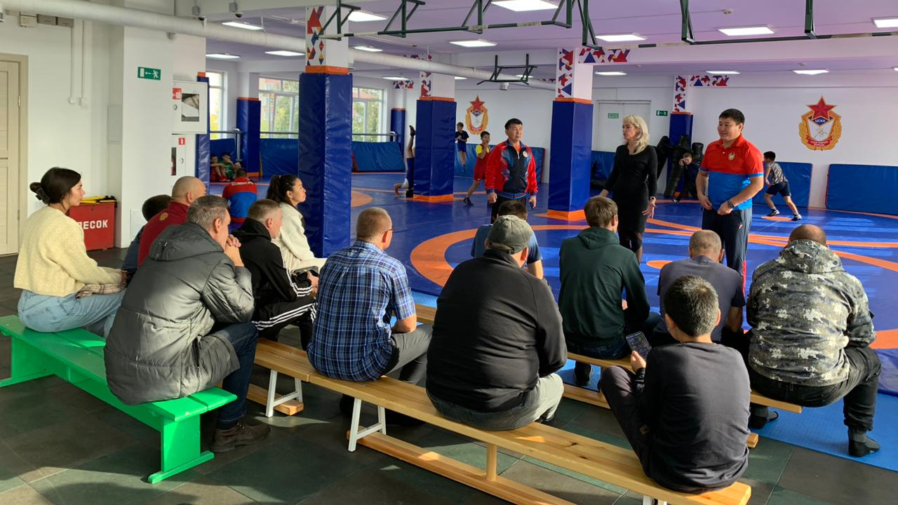 В отделении вольной борьбы СШ (К) ЦСФПиВ (г. Иркутск) филиала ЦСКА/Хабаровск провели День открытых дверей