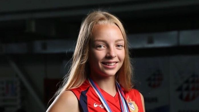 Волейболистка Вероника Думрауф (ЦСКА/Самара) – победитель "Золотого пьедестала Хакасии – декабрь"