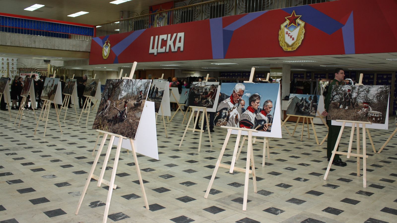 В ЦСКА состоялось открытие военно-исторической фотовыставки «Крымская война 1853-1856 гг.» (НАШЕ ВИДЕО)