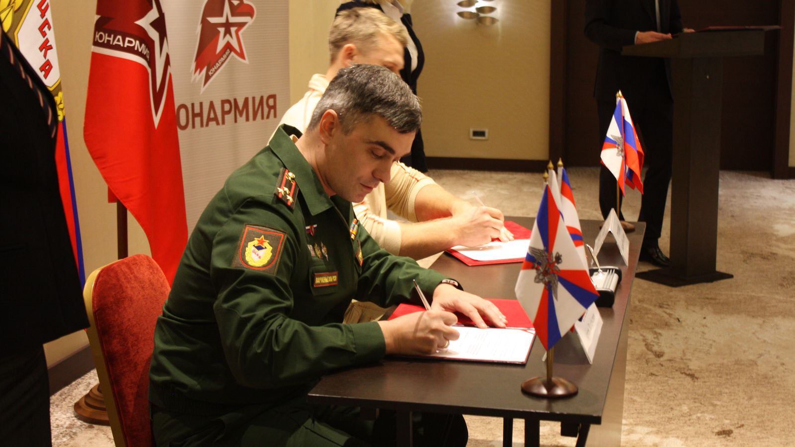 ЦСКА и «Юнармия» подписали соглашение о сотрудничестве