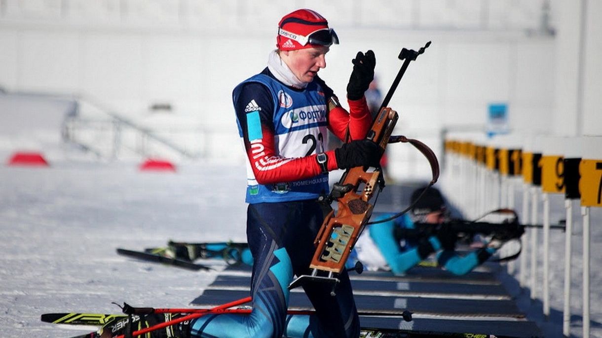 Андрей Вьюхин (ЦСКА/Самара) выиграл два «золота» на соревнованиях по биатлону в Екатеринбурге