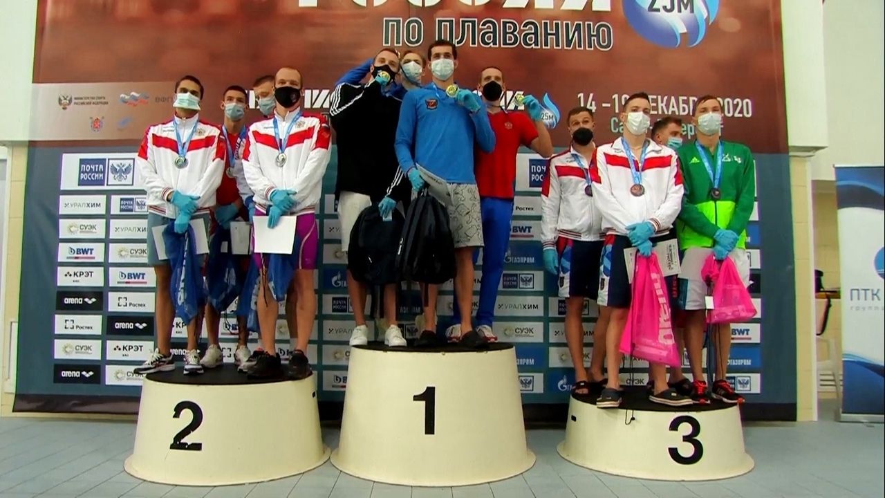 Четвертый день чемпионата России по плаванию принес армейским спортсменам серебряные и бронзовые награды