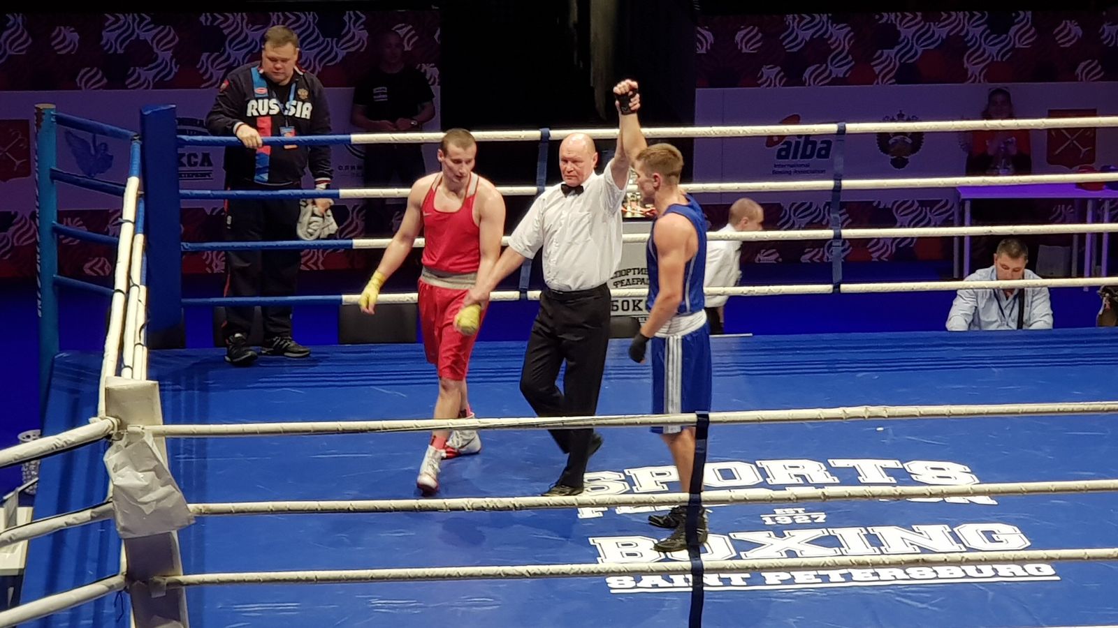 Александр Шмидт (ЦСКА/СПб) победил на Кубке Губернатора Санкт-Петербурга по боксу