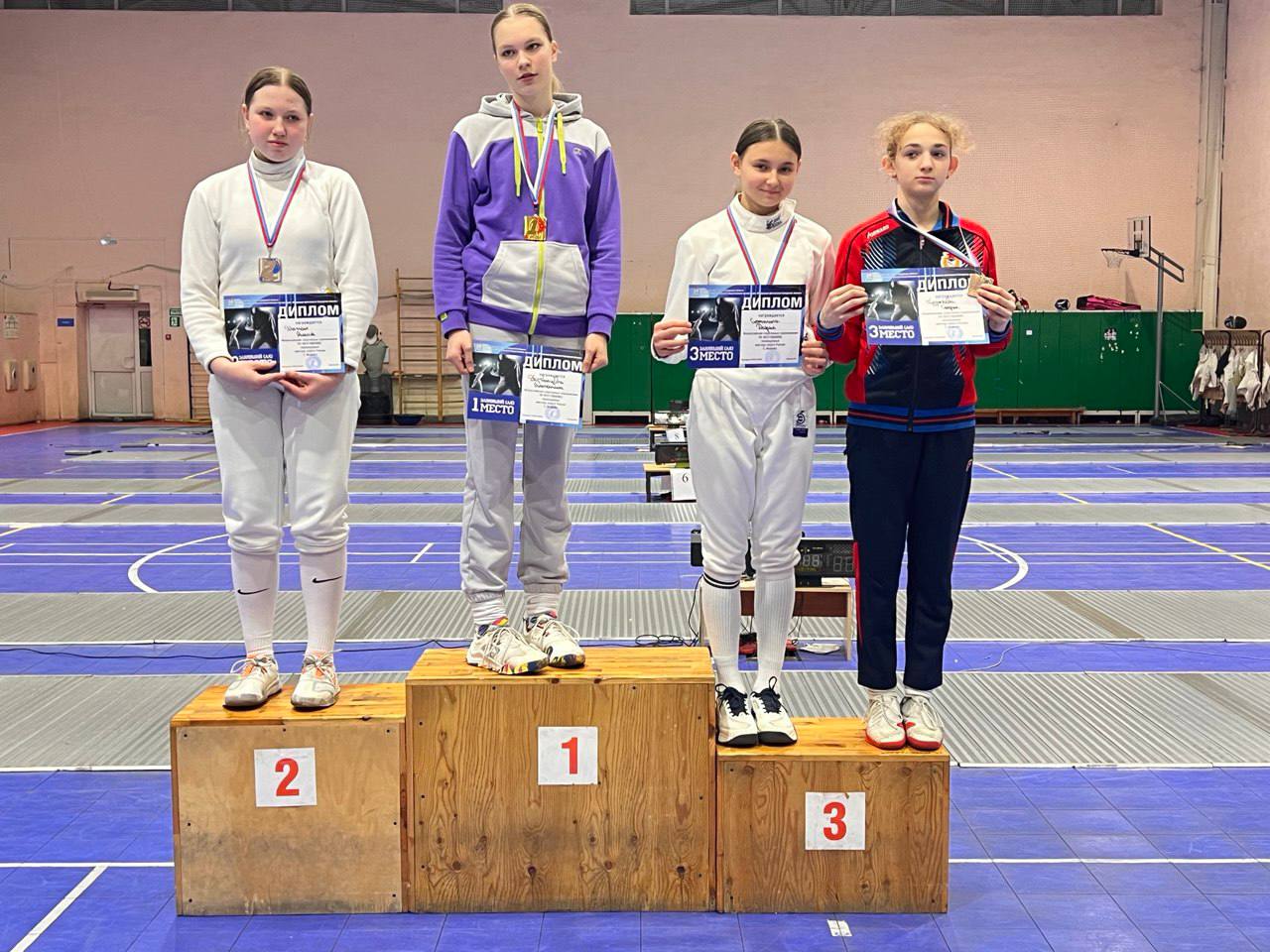 Спортсменка ЦСКА заняла третье место всероссийского турнира по фехтованию на шпагах 