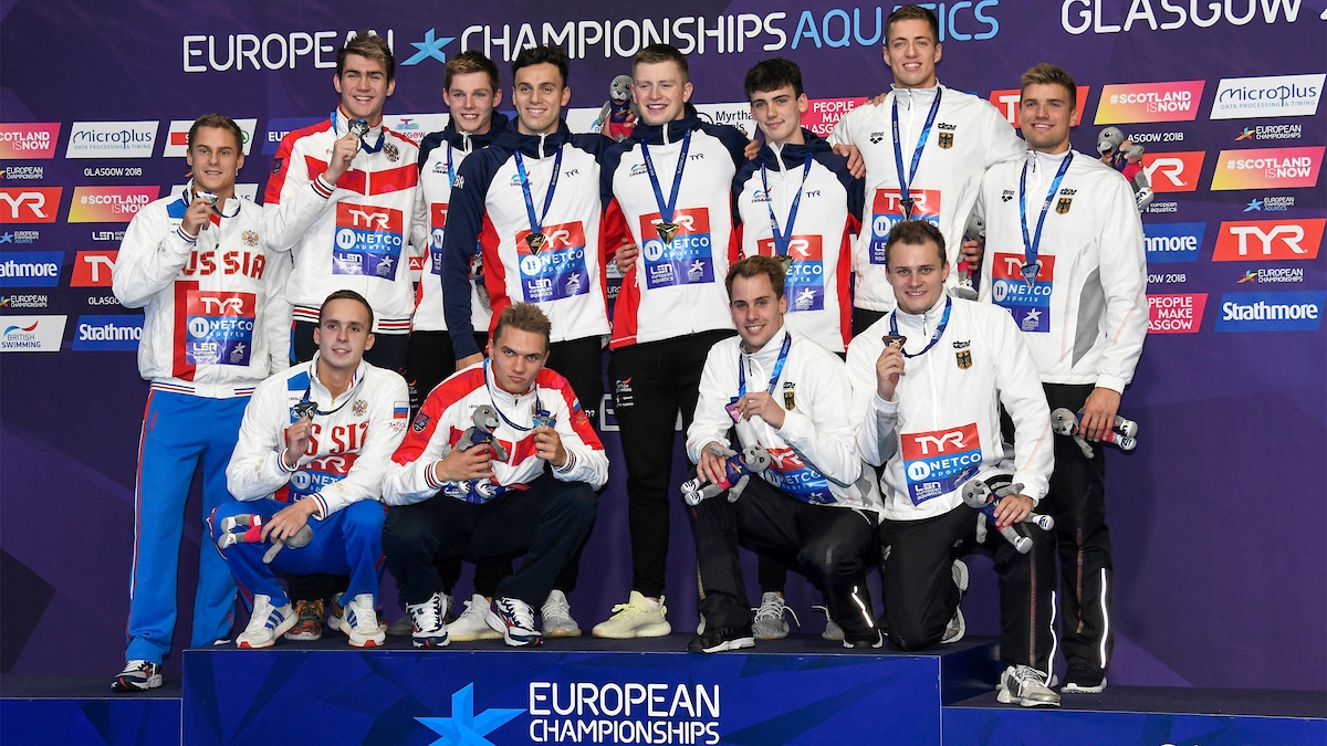 В последний день чемпионата Европы по плаванию армейцы завоевали «золото» и два «серебра»