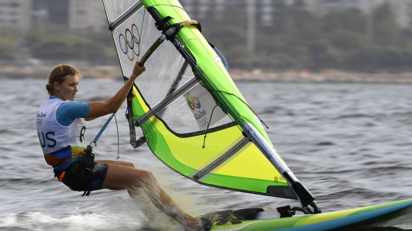 Армейская яхтсменка Стефания Елфутина – победитель олимпийской квалификации в классе яхт RS:X