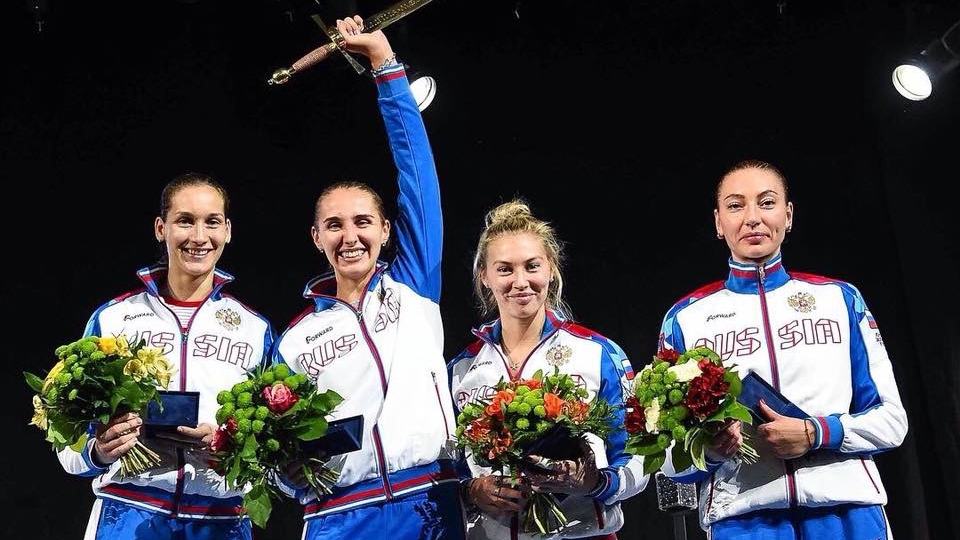 Шпажистка ЦСКА Татьяна Андрюшина завоевала «золото» в командных соревнованиях на этапе Кубка мира