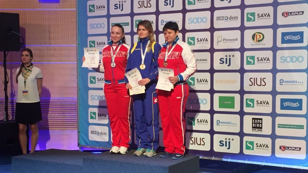Стрелок ЦСКА Ирина Измалкова выиграла две медали на чемпионате Европы!