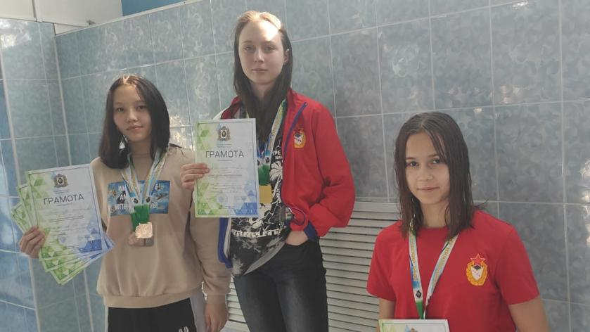 На краевых соревнованиях по плаванию в Комсомольске-на-Амуре воспитанники СШ (ОРК) филиала ЦСКА/Хабаровск завоевали 11 медалей