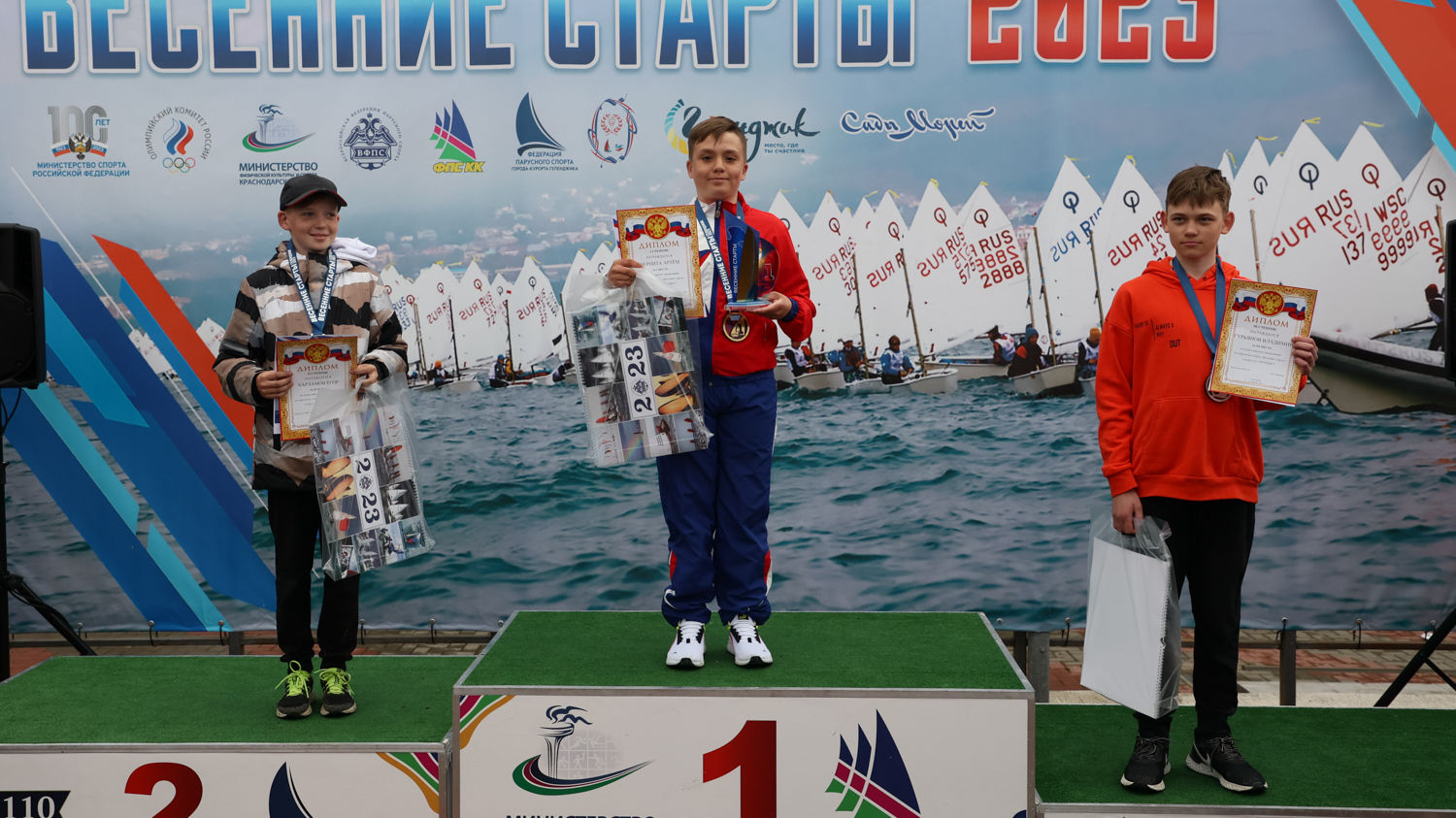 Воспитанник спортивной школы ЦСКА г. Севастополь Артём Черпита – победитель Всероссийских соревнований по парусному спорту «Весенние старты»