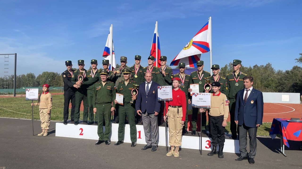 ВАС им. С.М. Буденного  – победитель Кубка ВС РФ по международному военно-спортивному многоборью (международному военному пятиборью) среди курсантов