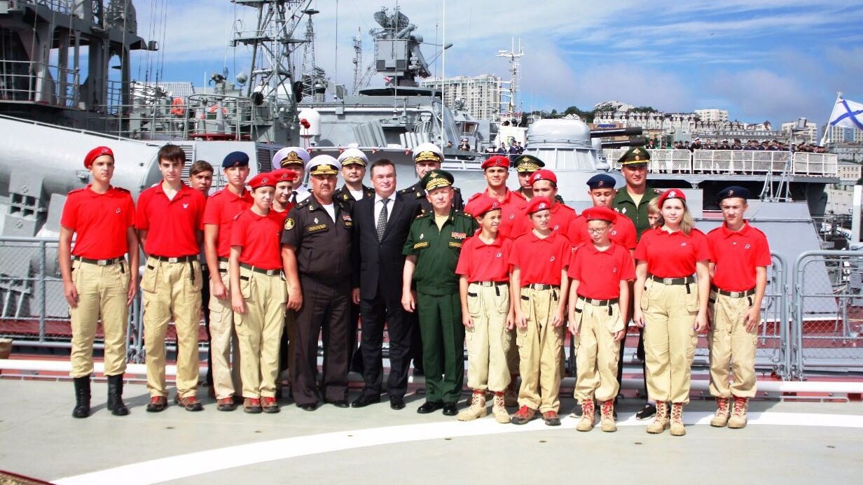 Юнармейцы ЦСКА\Хабаровск приняли участие в открытии Форума «Армия-2017»