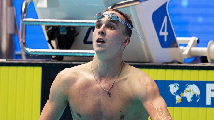 Армейский пловец Антон Чупков номинирован на звание лучшего спортсмена года по версии AIPS