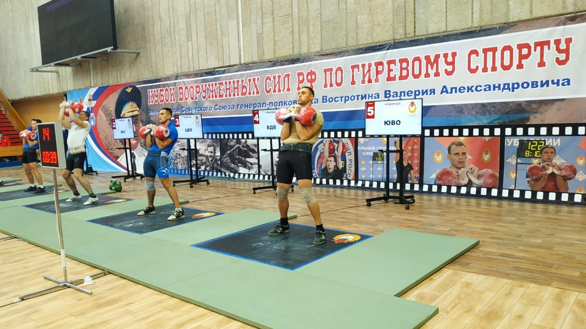 В ЦСКА пройдет Кубок Вооруженных Сил Российской Федерации по гиревому спорту имени Героя Советского Союза генерал-полковника Валерия Александровича Востротина