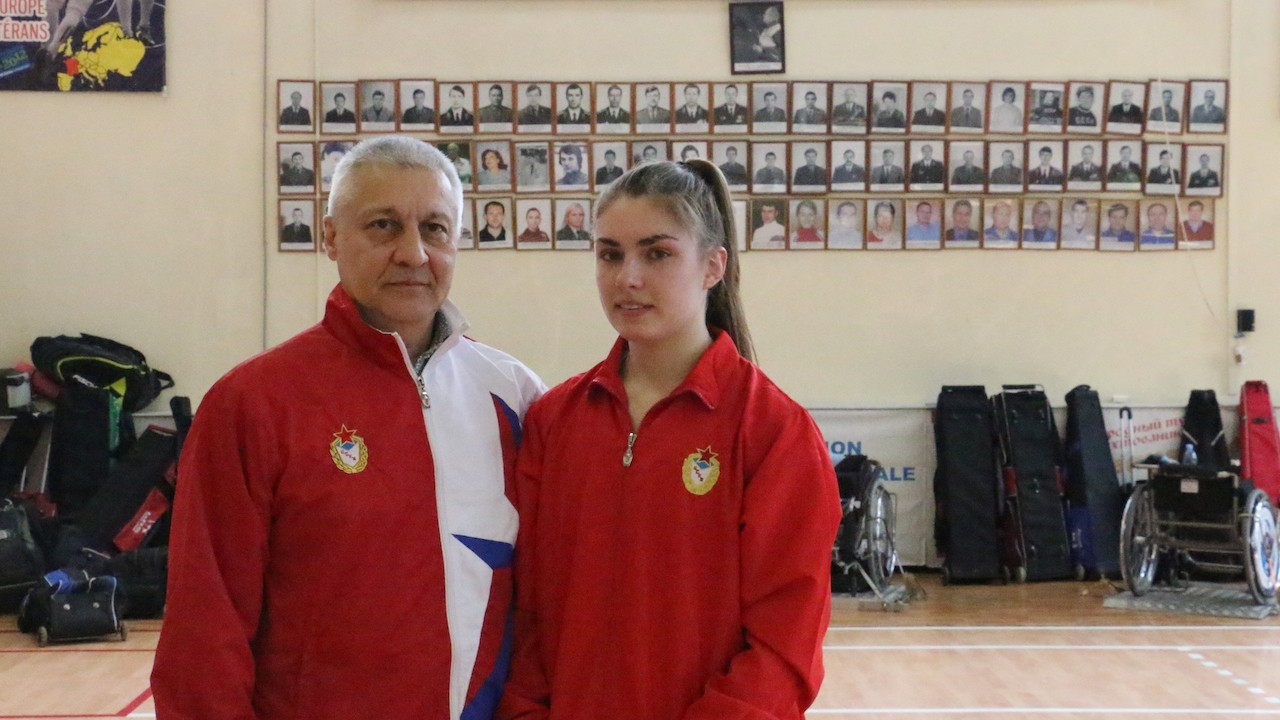 Саблистка ЦСКА София Позднякова: Отец дает советы но за спортивные неудачи не ругает