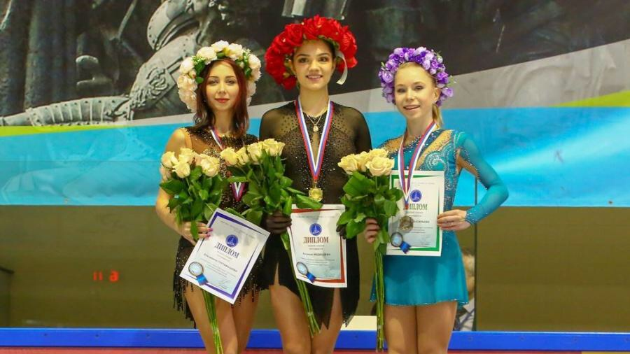 Фигуристка Елизавета Туктамышева (ЦСКА Санкт-Петербург) стала второй в финале Кубка России