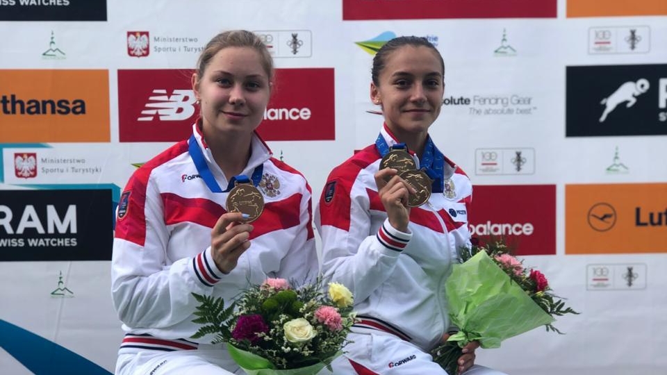 Спортсменки ЦСКА Аделина Ибатуллина и Ксения Фральцова завоевали еще три золотые награды на Первенстве мира по современному пятиборью