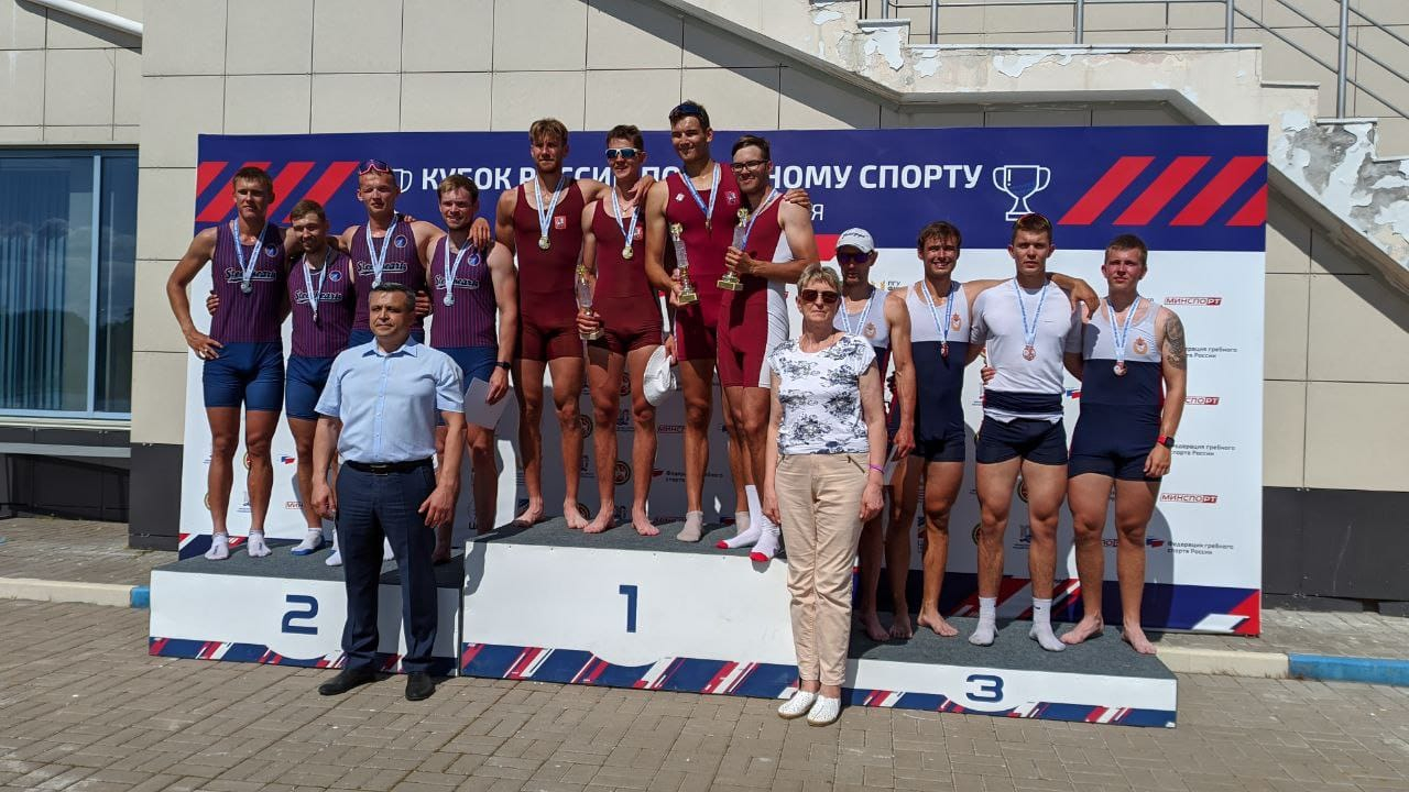 Воспитанники СШ (ОРК) СЦ (МиФП г. Калининград) филиала ЦСКА г. Санкт-Петербург результативно выступили на Кубке России по гребному спорту (академическая гребля) в Казани