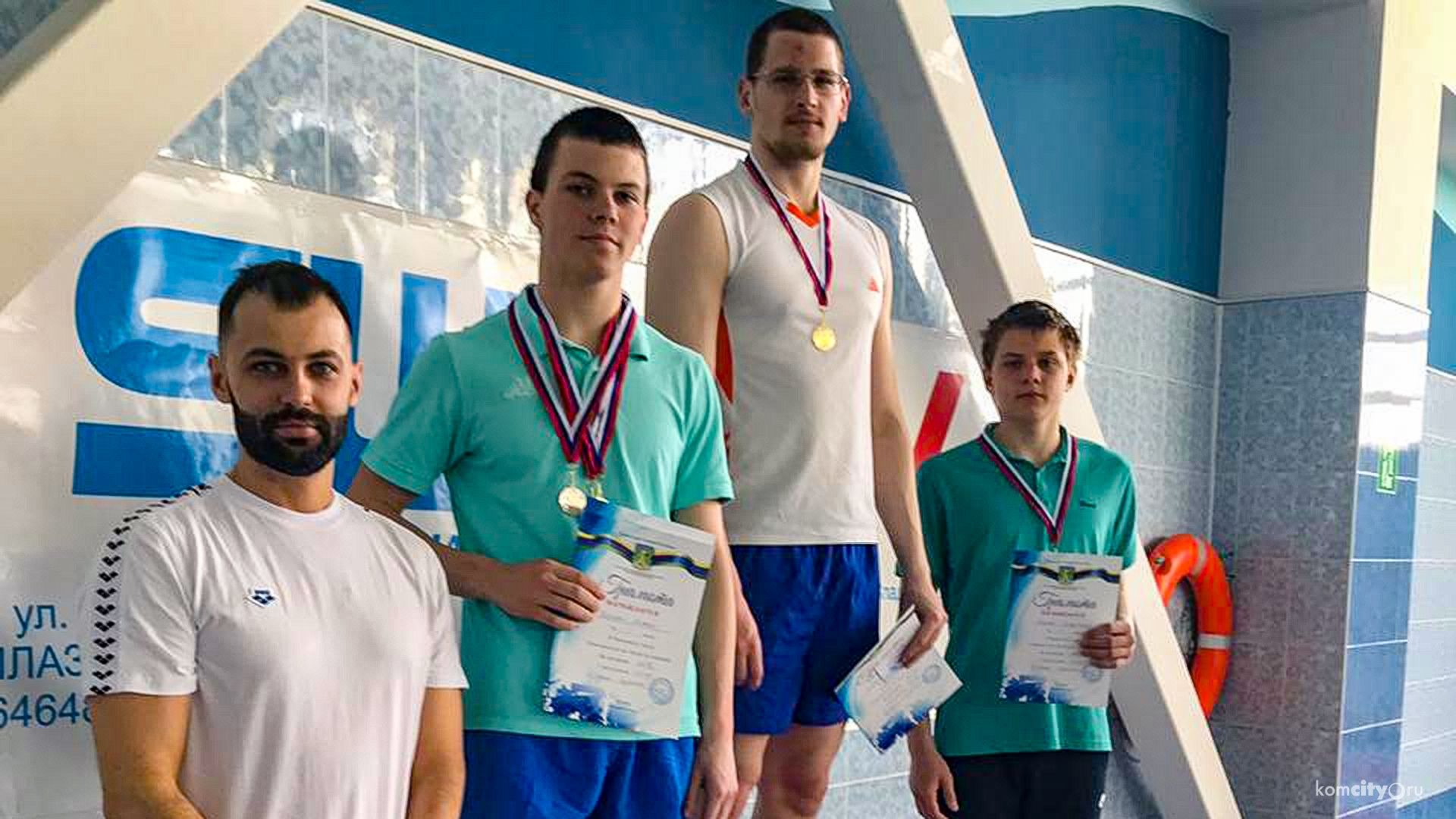 На открытом чемпионате Комсомольска-на-Амуре по плаванию воспитанник СШ (ОРК) ЦСКА г. Хабаровск КМС Дмитрий Фёдоров завоевал 3 золотые медали