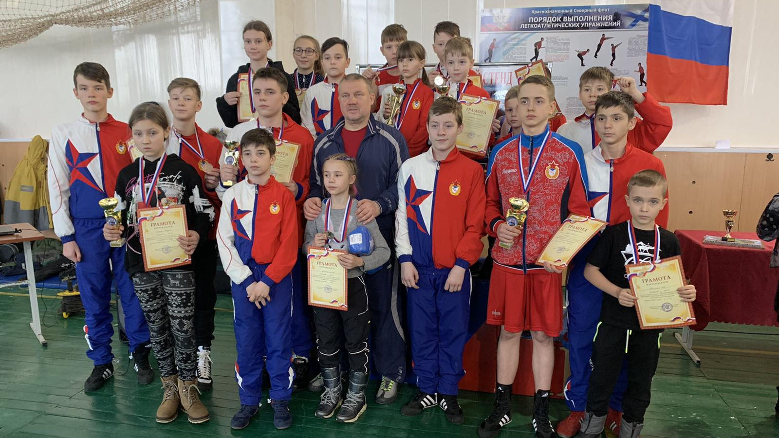 49 медалей турнира по боксу памяти В. Емельянова на счету у воспитанников СШ (ОРК) ЦСКА г. Североморск